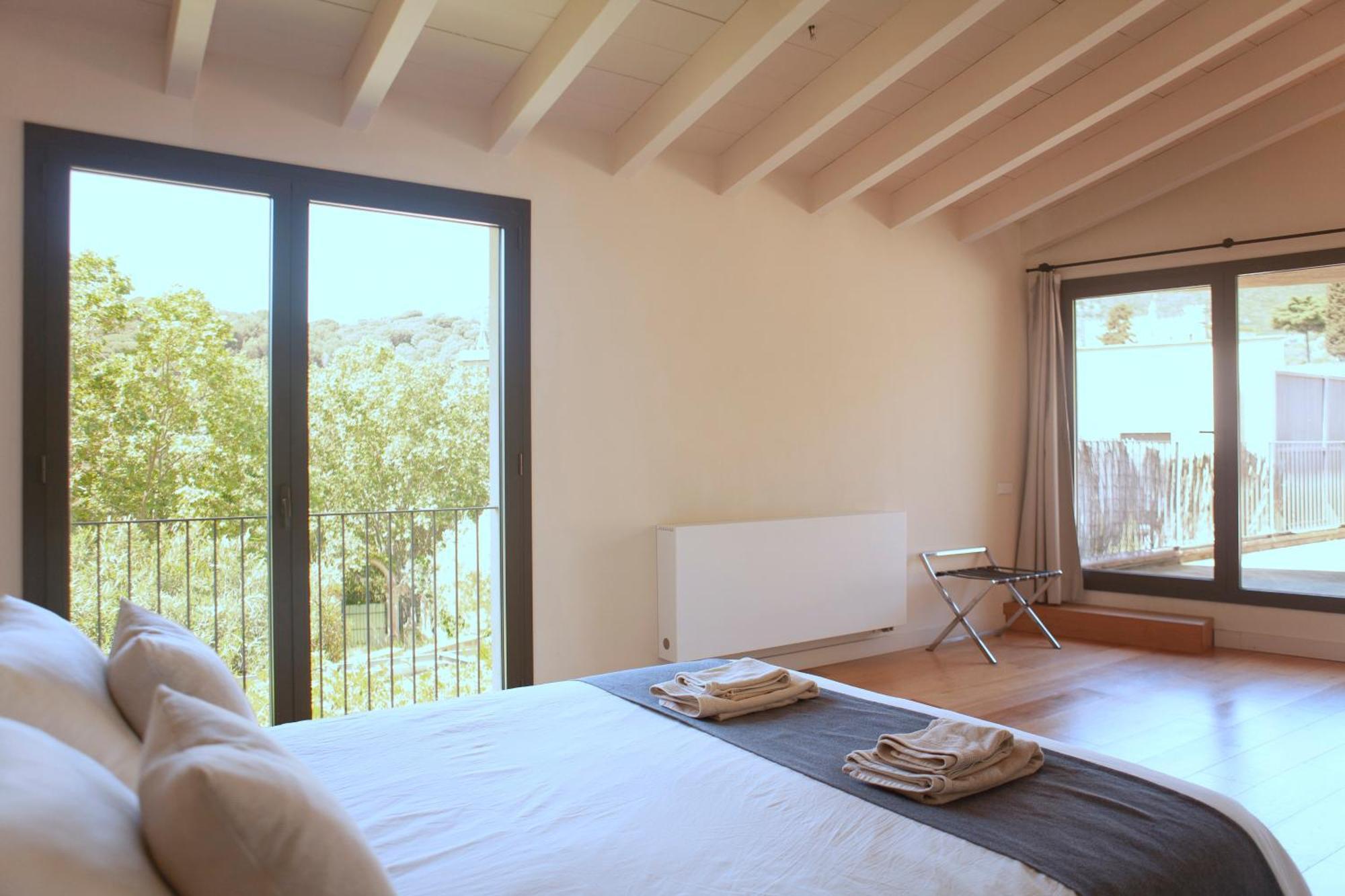 Designer Home With Pool Near Beach And Village Alella Esterno foto
