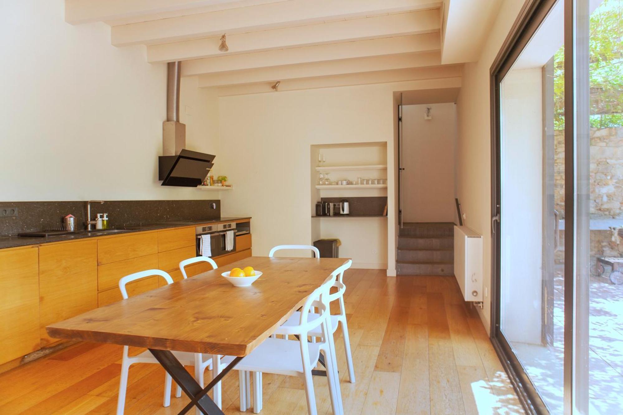 Designer Home With Pool Near Beach And Village Alella Esterno foto